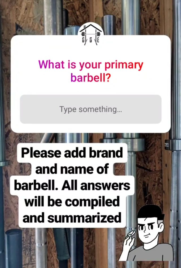 What is your barbell? #sundaysurvey