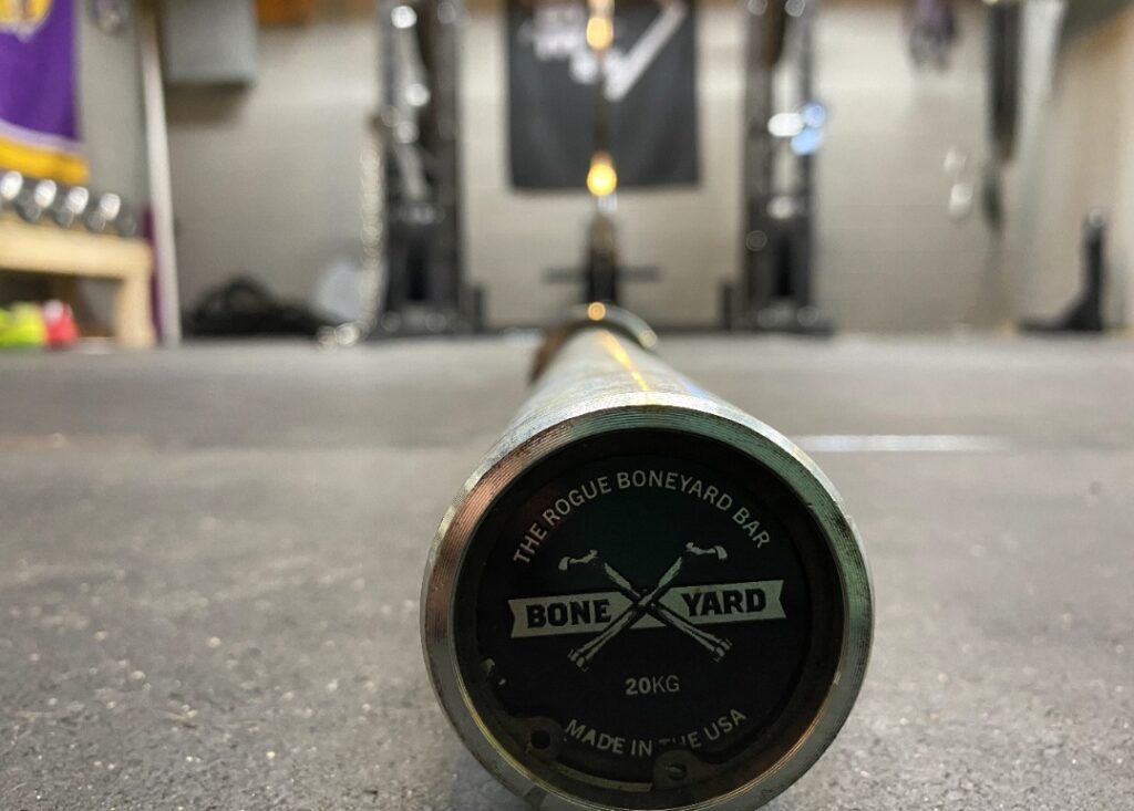 Rogue fitness boneyard bars hot sale