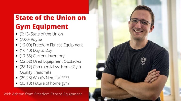 A State of the Union on Gym Equipment Marketplace with Ashton from Freedom Fitness Equipment