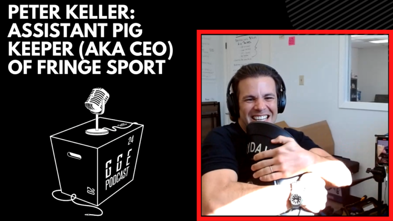Peter Keller: Assistant Pig-Keeper (aka CEO) of Fringe Sport