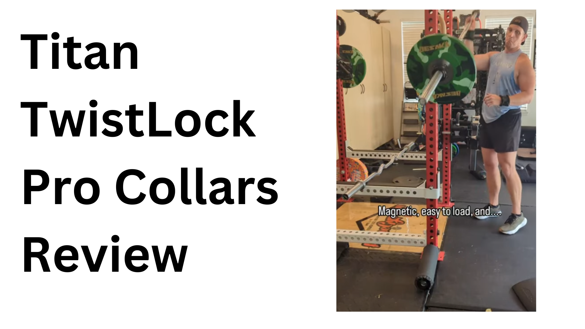 Titan TwistLock Collars: Convenient and Magnetic Barbell Clamps ...