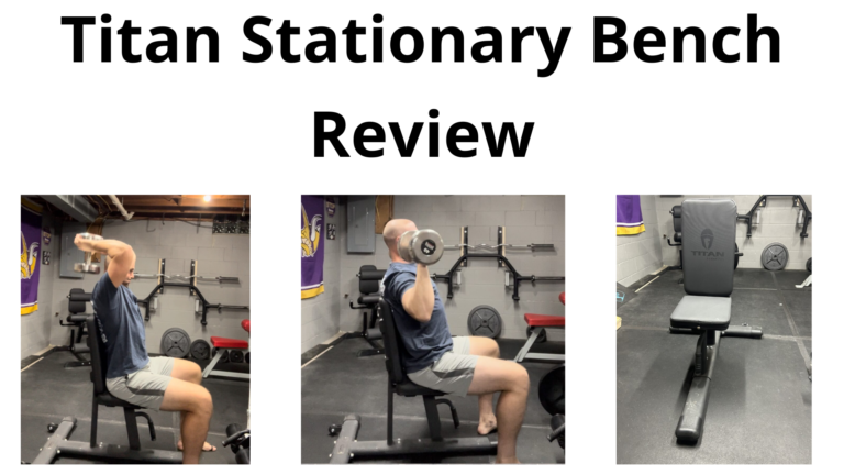 Titan Seated Stationary Bench Review – Simple, Effective, Military Press Bench