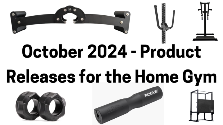 October 2024 Product Releases for your Home Gym