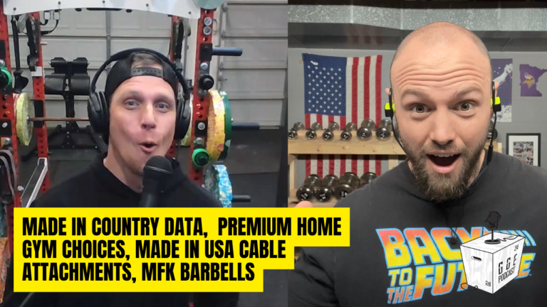 Made in Country/Creator Data, Premium Home Gym Choices, Made in USA Cable Attachments, MFK Barbells
