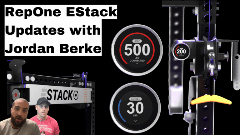 RepOne Estack Update with Jordan Berke + Company Story, Velocity Based Training, MORE